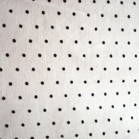 Ladies Blouse. Mini Polka Dots, Three-Quarter Sleeves. Relaxed Fit - Picture 7 of 9